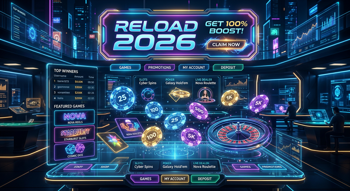 De rol van de Herlaadbonus in 2026 - casino zonder licentie